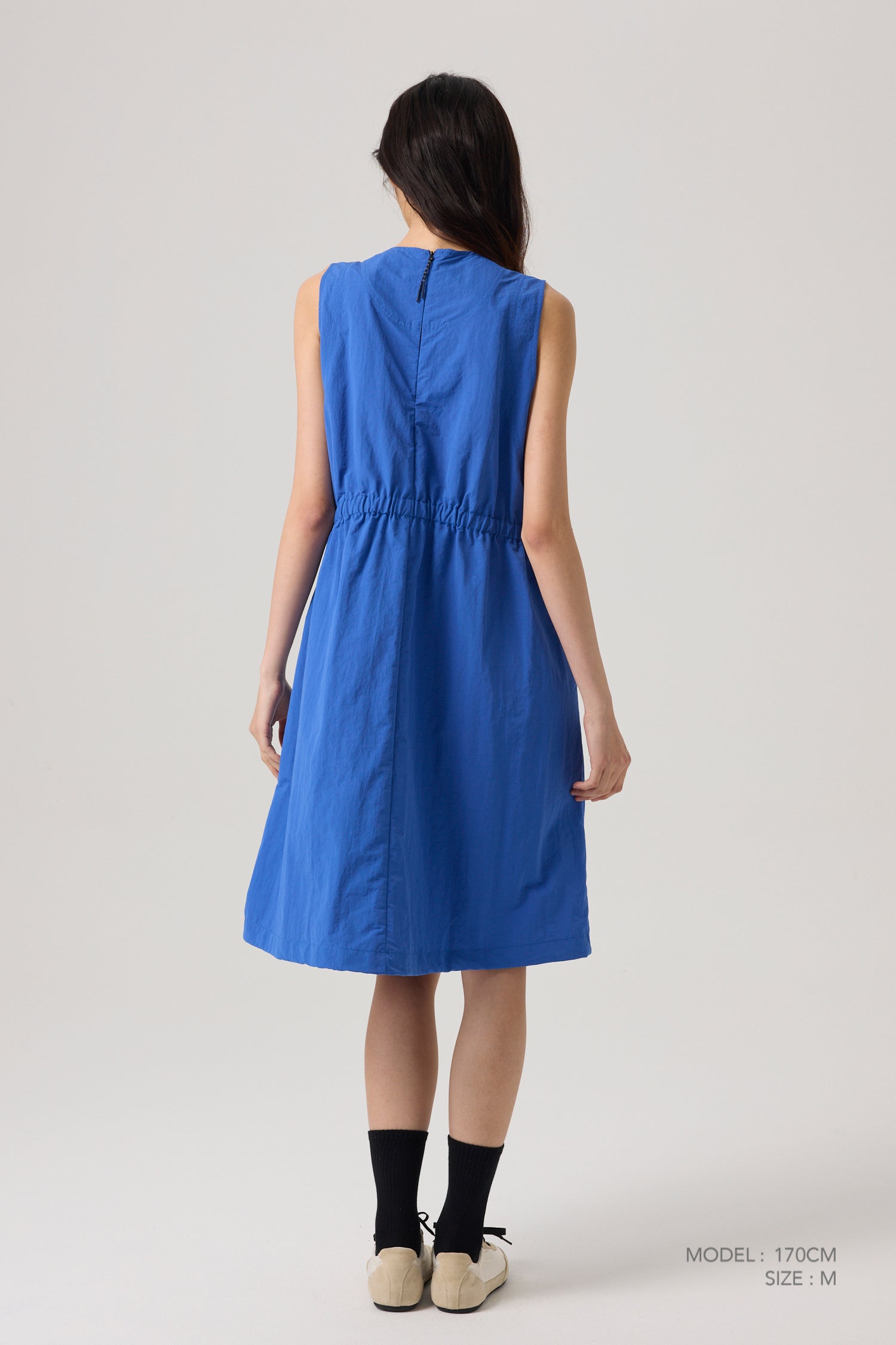 Sleeveless Dress - Cobalt