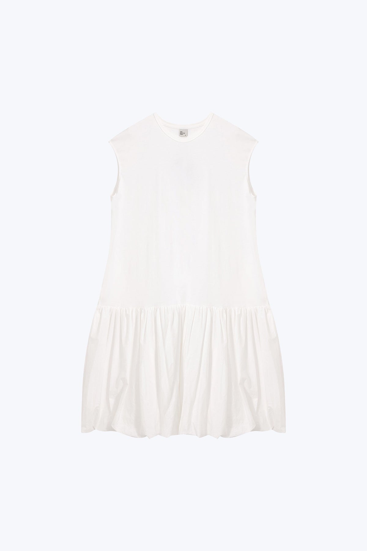 Cloud Hem Dress - Cream
