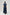 Drawcord Dress - Dark Denim