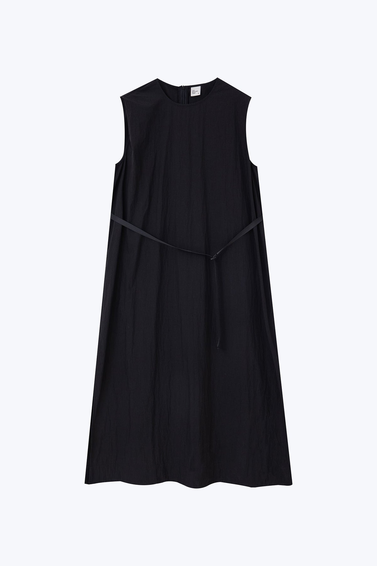 Sleeveless Tent Dress - Black