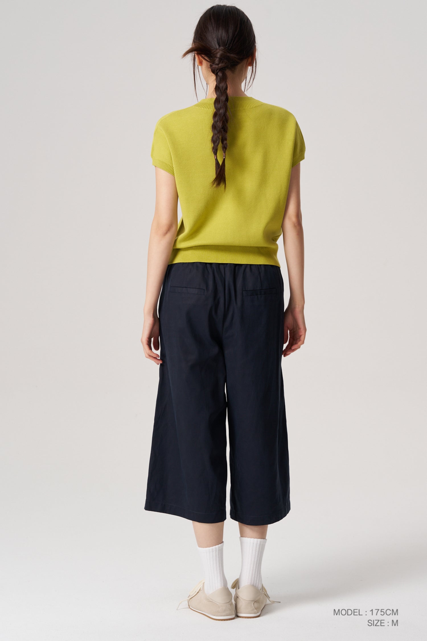 Knitted Top - Lime