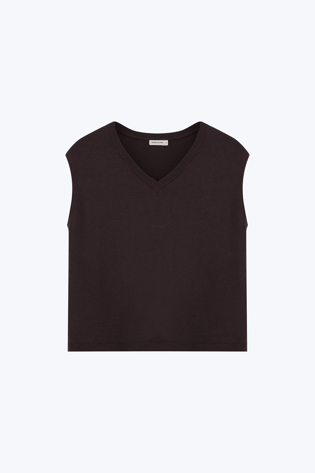 Knitted Vest - Hue Grey