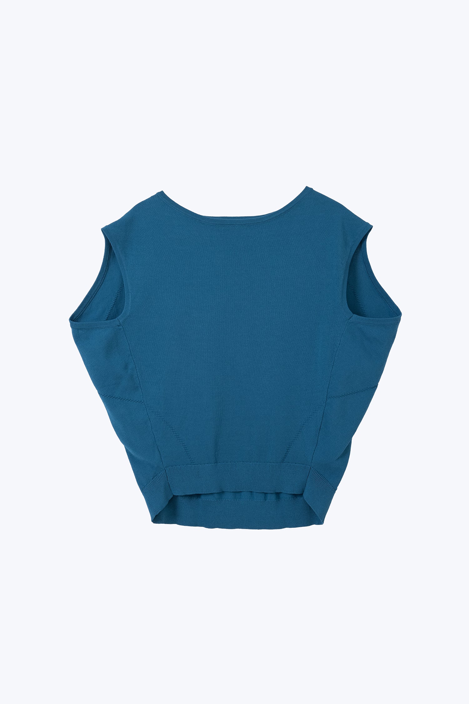 Knitted Cocoon Top - Teal