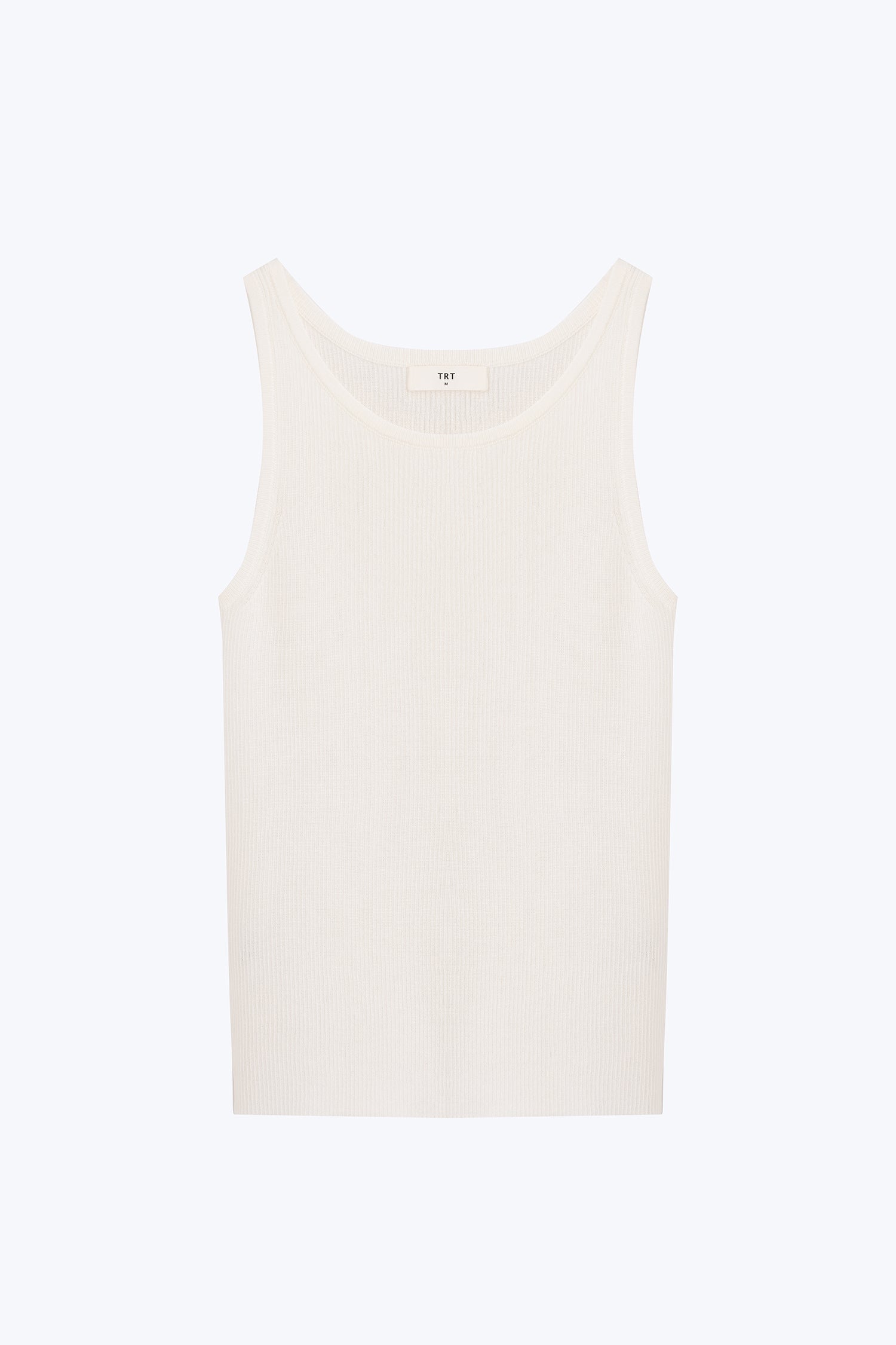 Knitted Ribbed Camisole - Cream