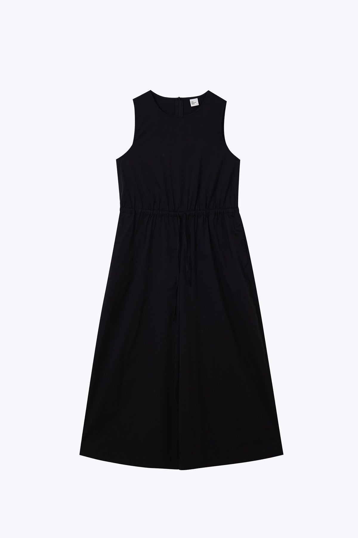 Drawstring Jumpsuit - Black