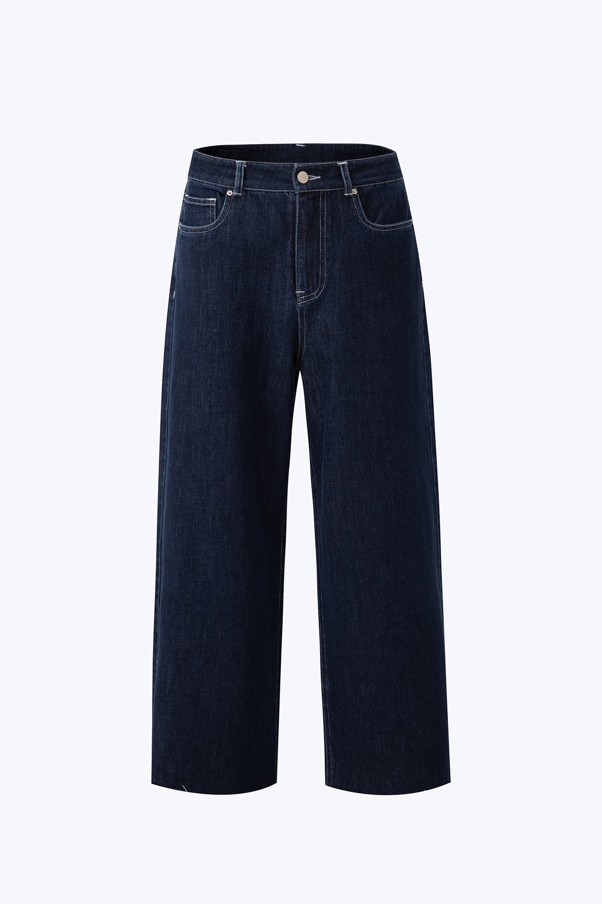 Straight Jeans - Dark Denim
