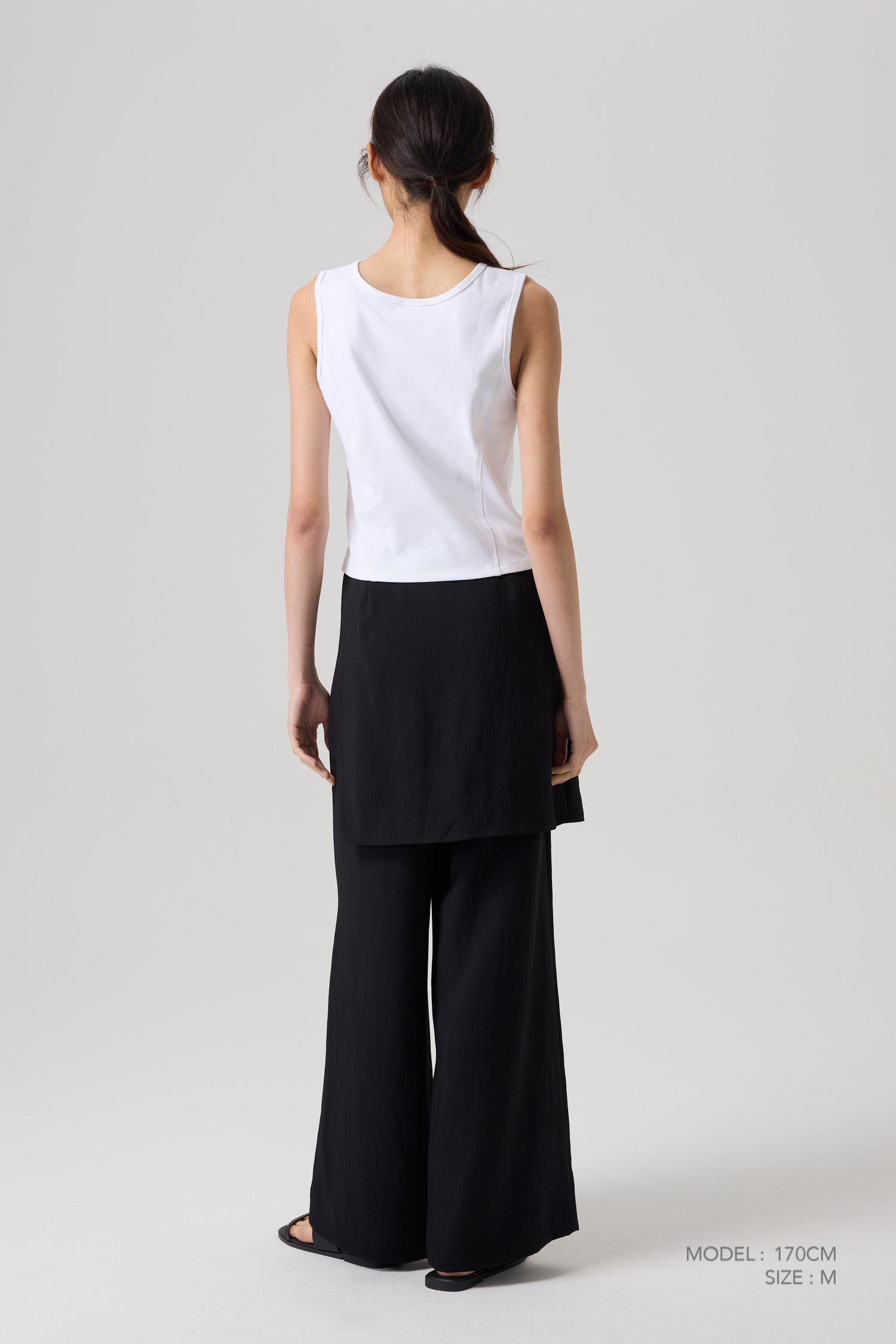 Wrap Trousers - Black