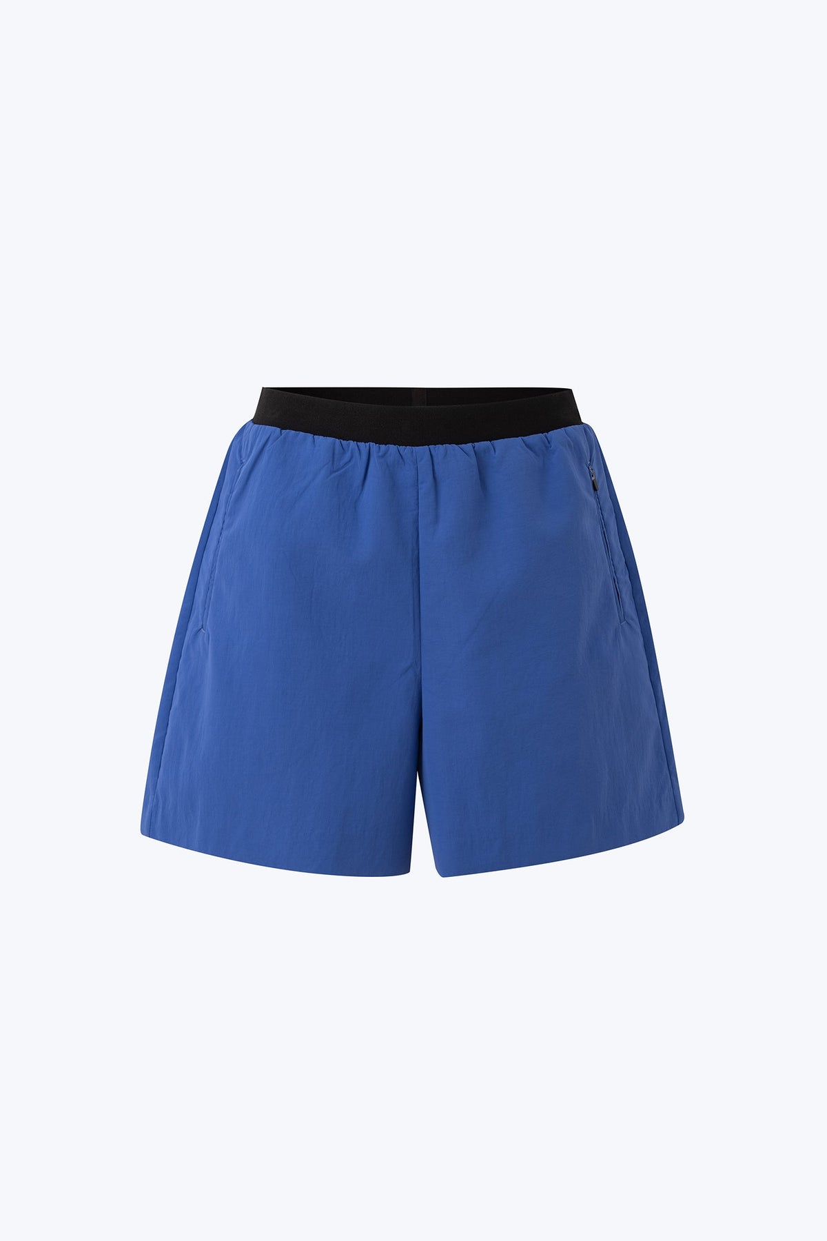 Elasticised Waistband Shorts - Cobalt