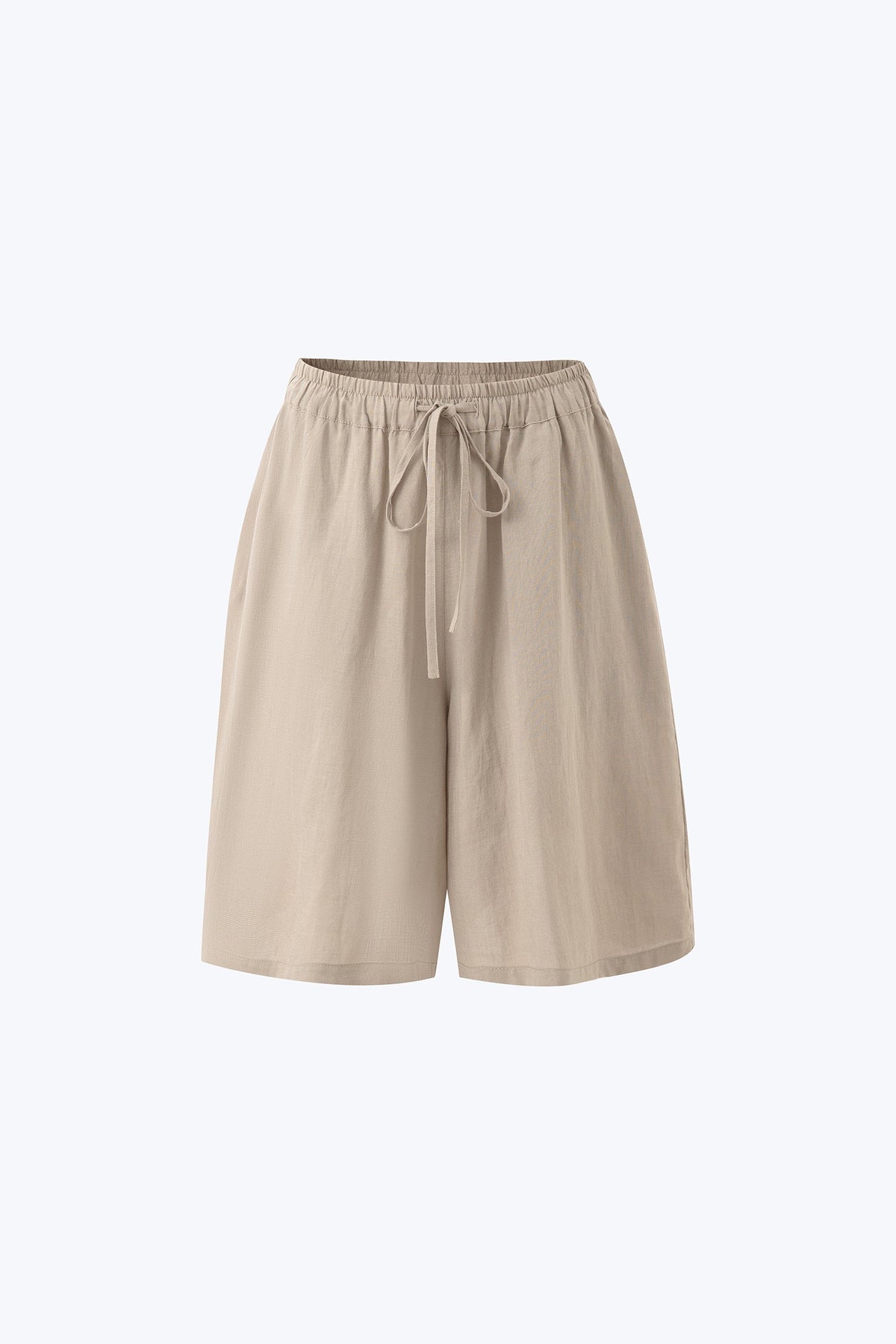 Wide Leg Shorts - Dark Sage