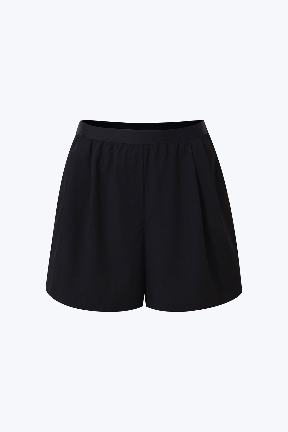 Elasticised Shorts - Black