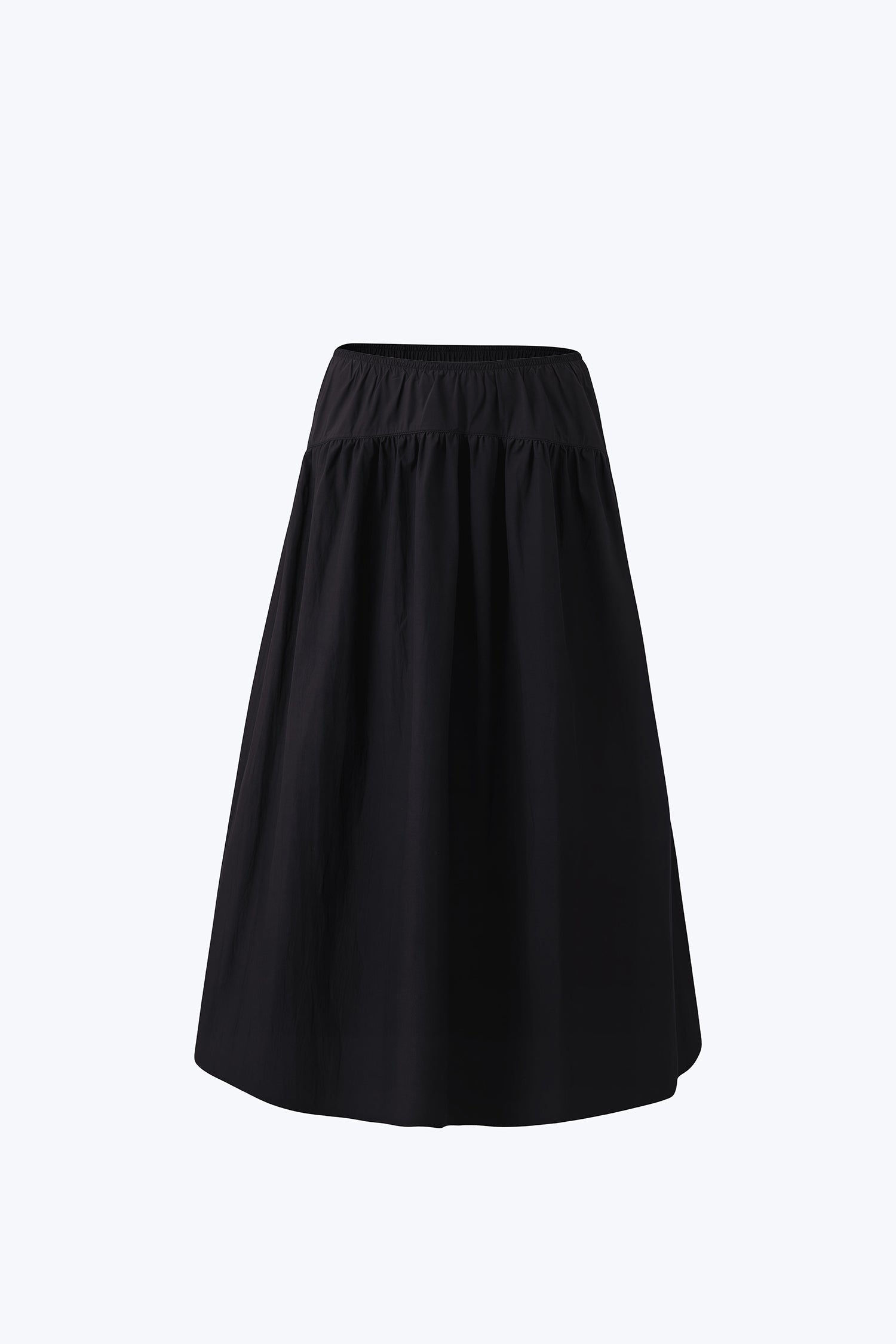 Gathered Skirt - Black