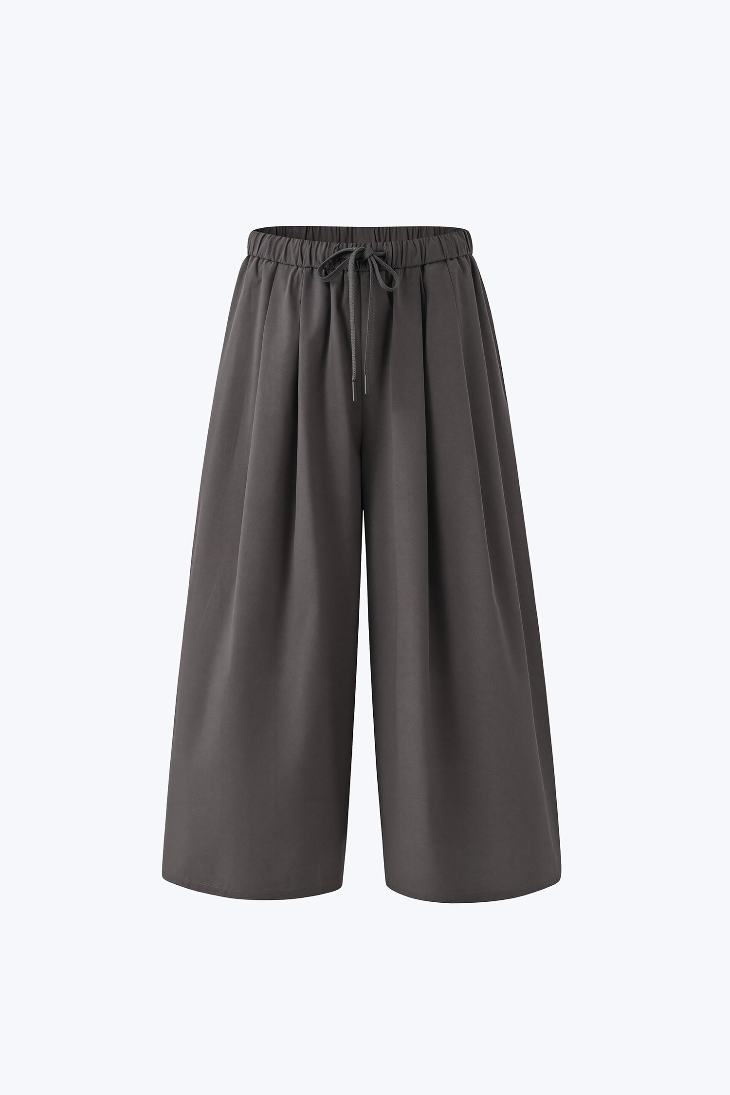 Pleated Pants - Charcoal