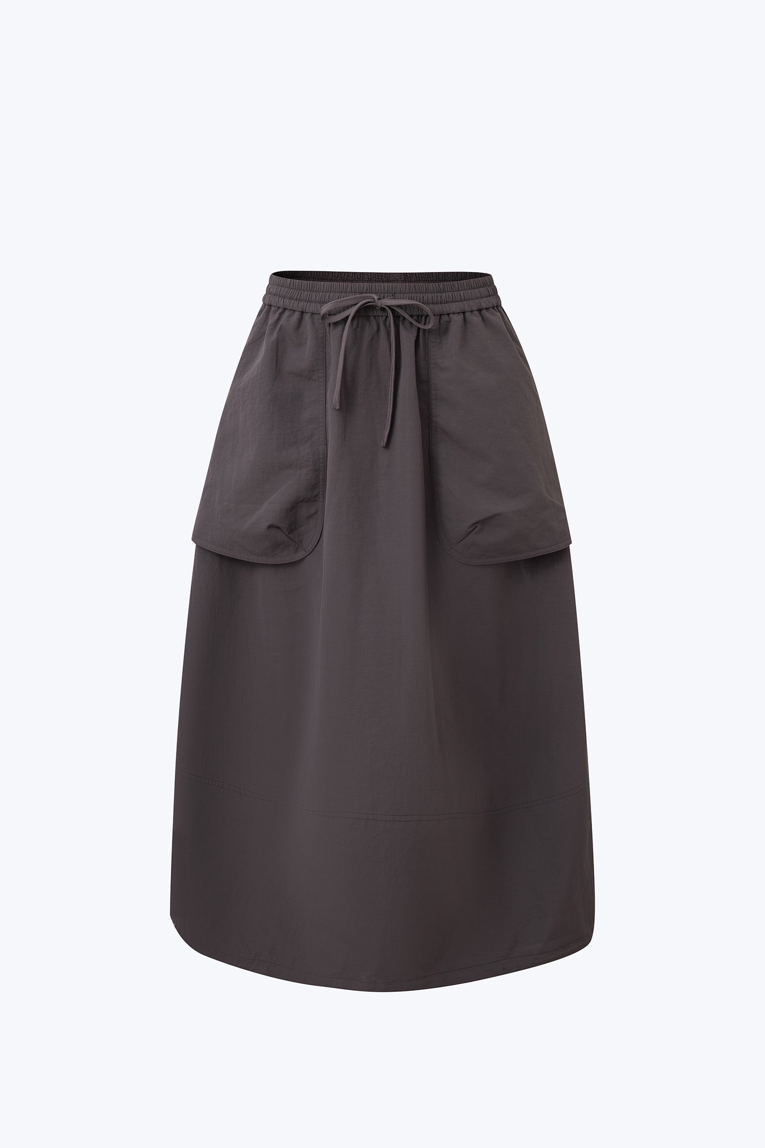 Cocoon Skirt - Charcoal