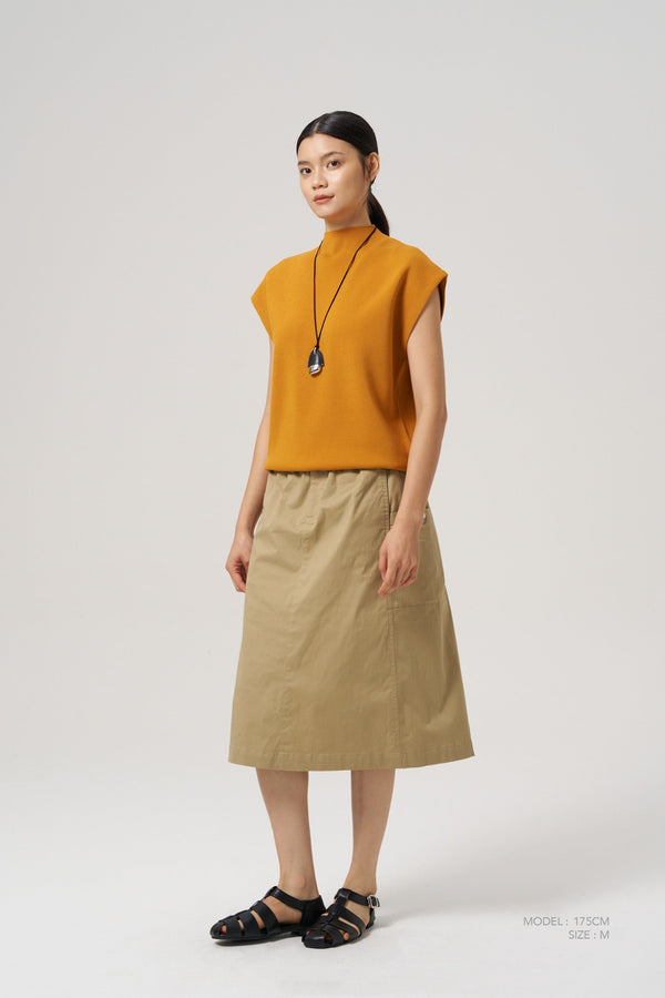 Utility Skirt - Khaki