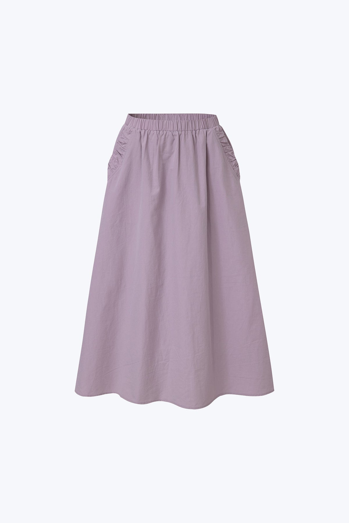 Gathered Ruffle Skirt - Yam