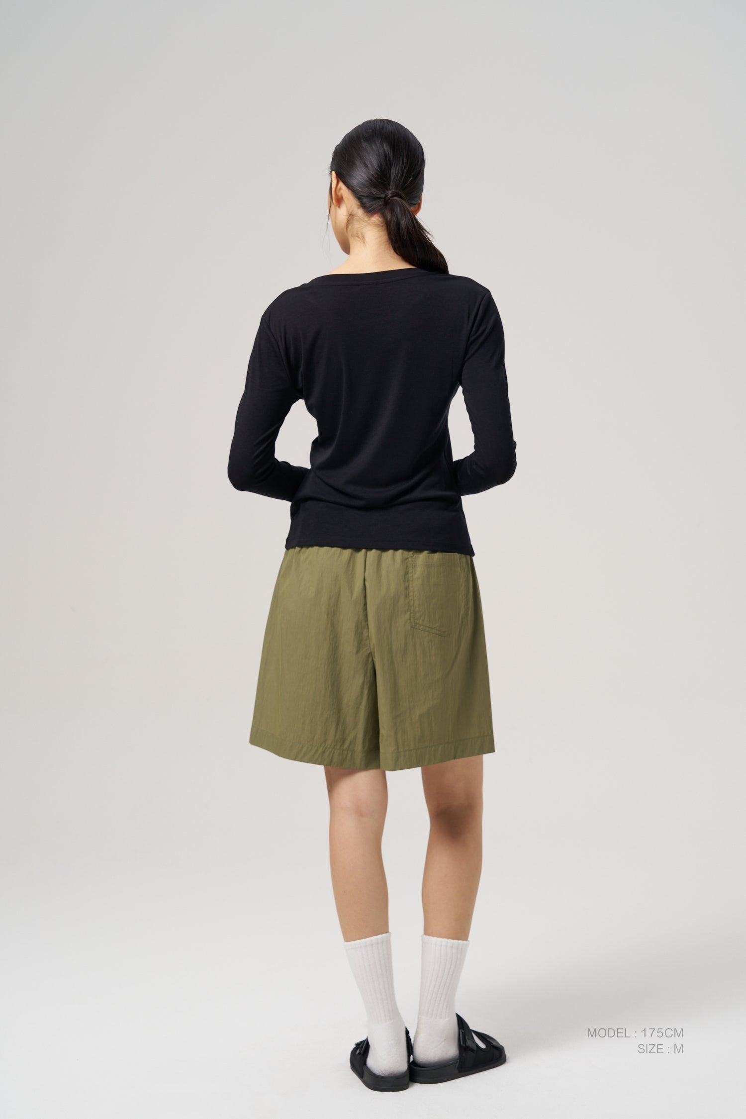 Long Sleeve Tee - Black