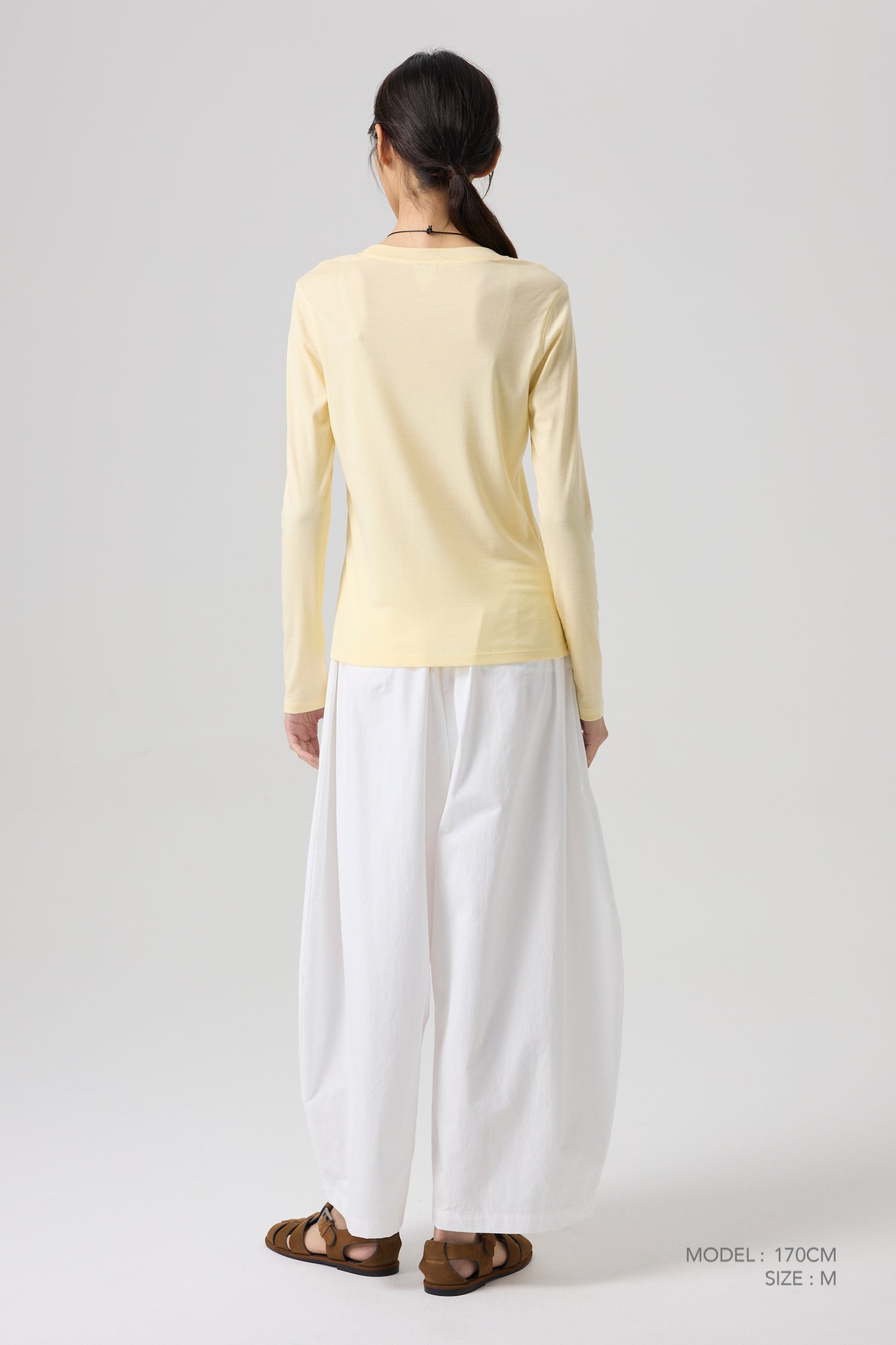 Long Sleeve Tee - Canary