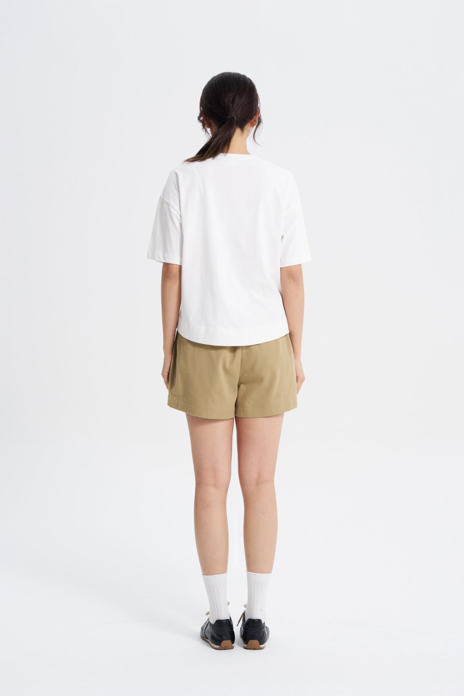 Rope Line Tee- Cream