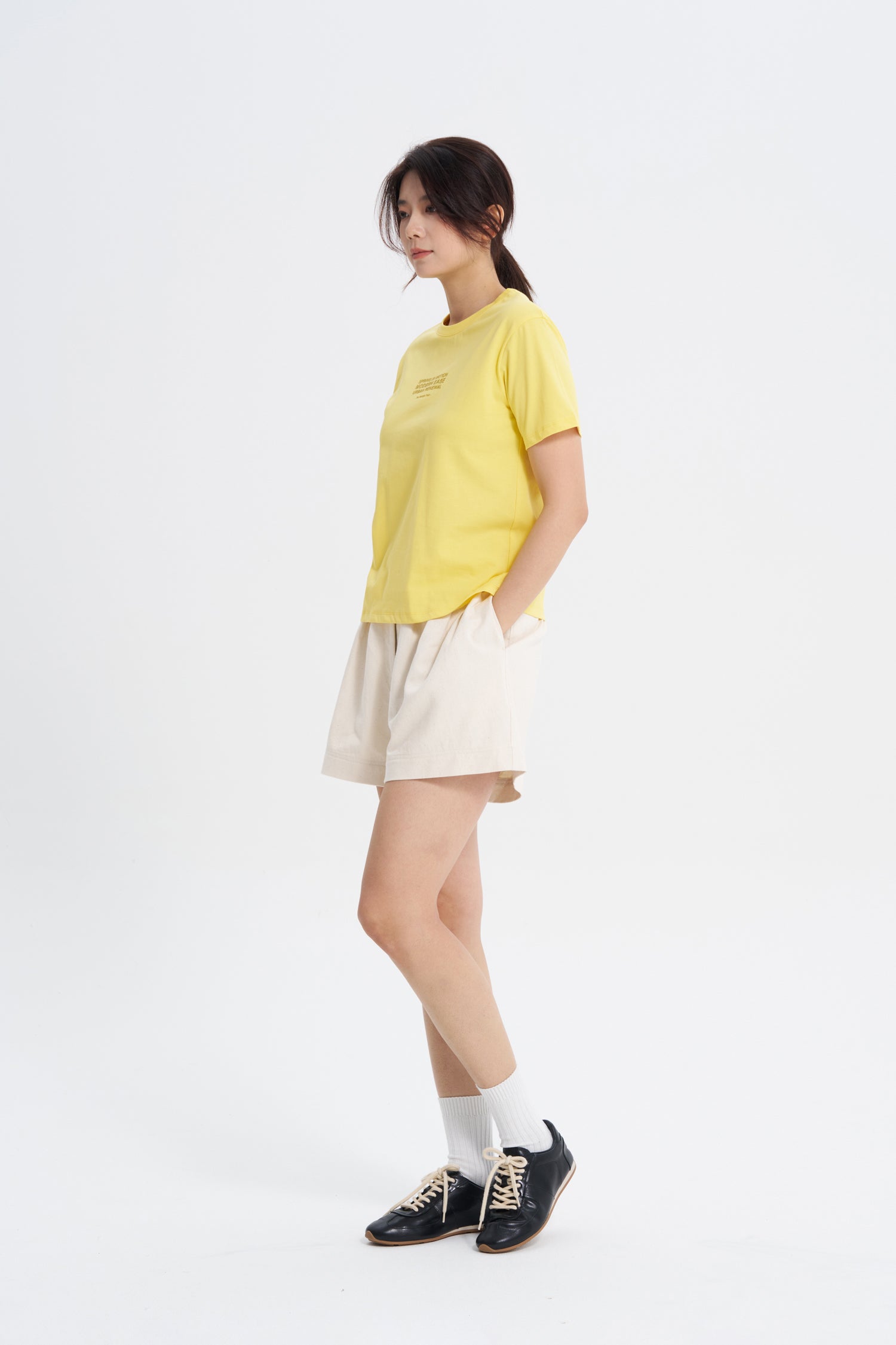 'Urban Renewal' Tee - Canary