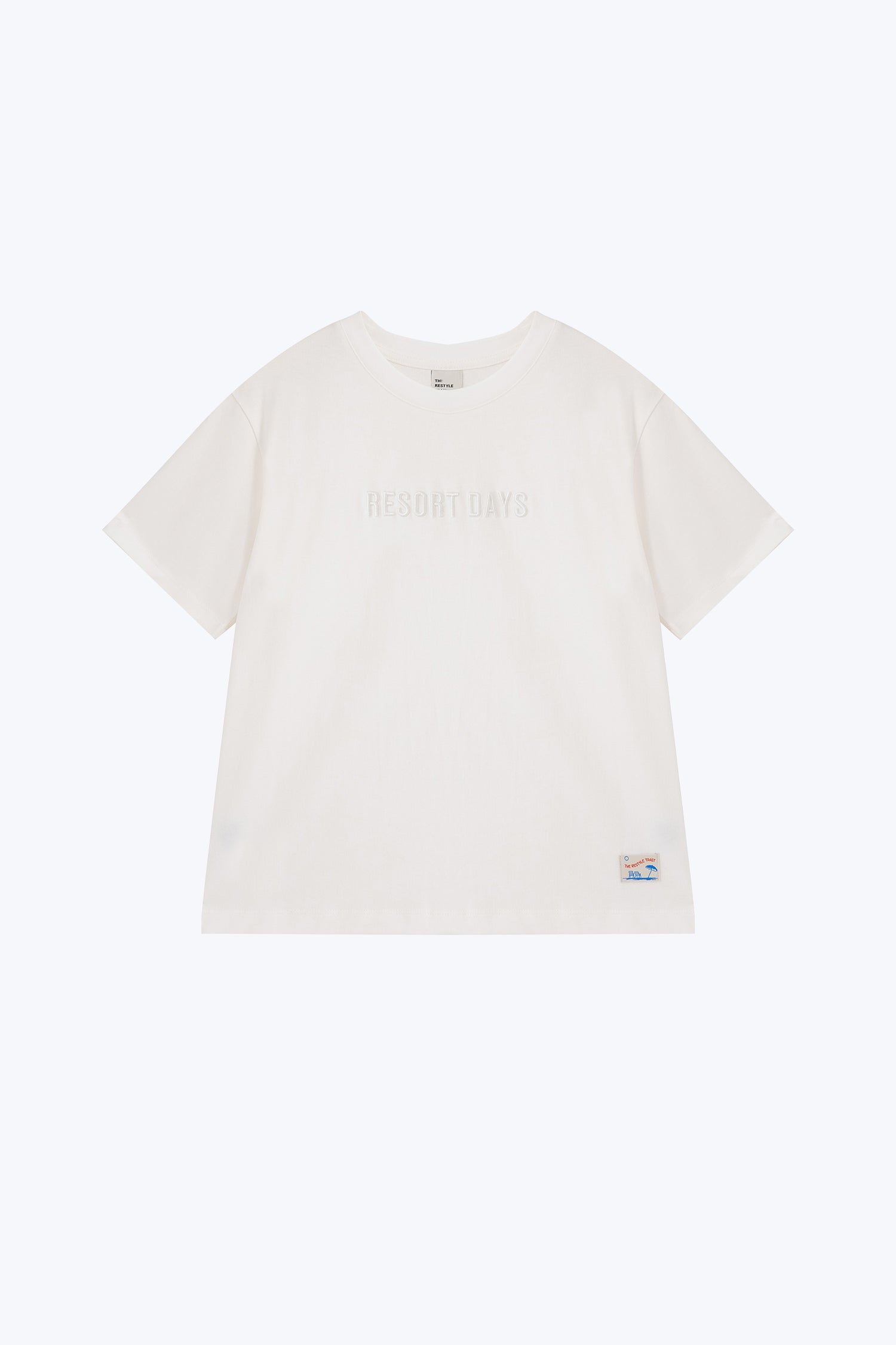 'Resort Days' Tee - Cream