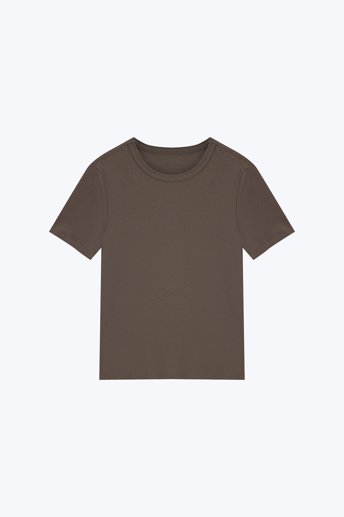 Crew Neck Tee - Grey Green