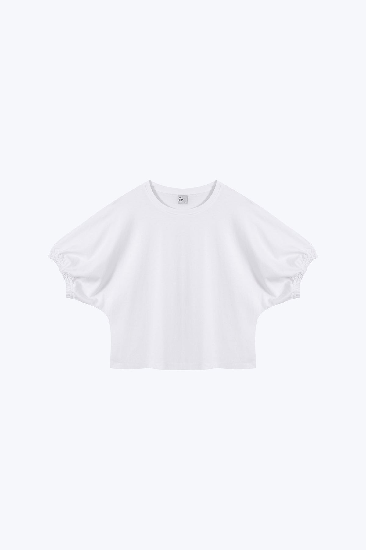 Knitted Contrast Top - Cream