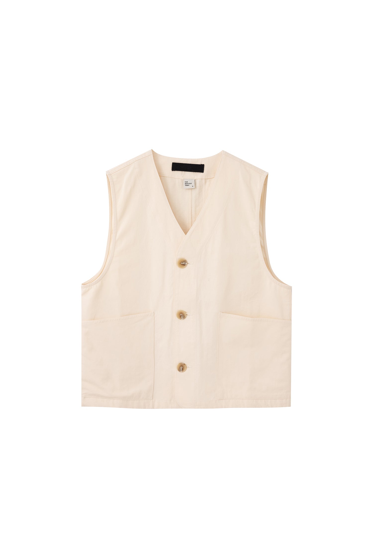 Oversized Vest - Ecru