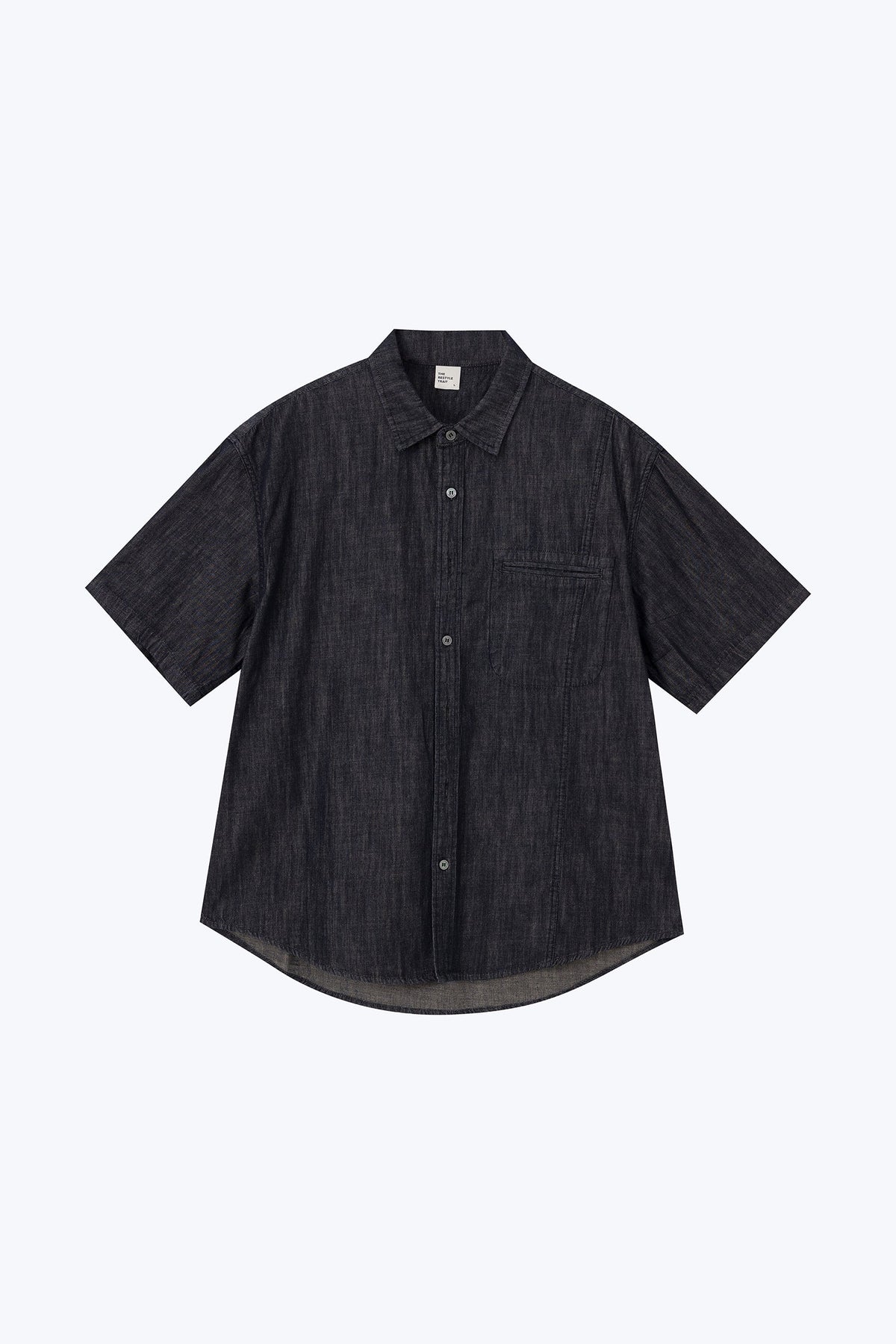 Relaxed Denim Shirt - Dark Denim