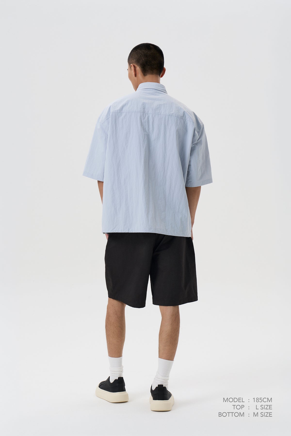 Patch Pocket Shirt - Light Blue