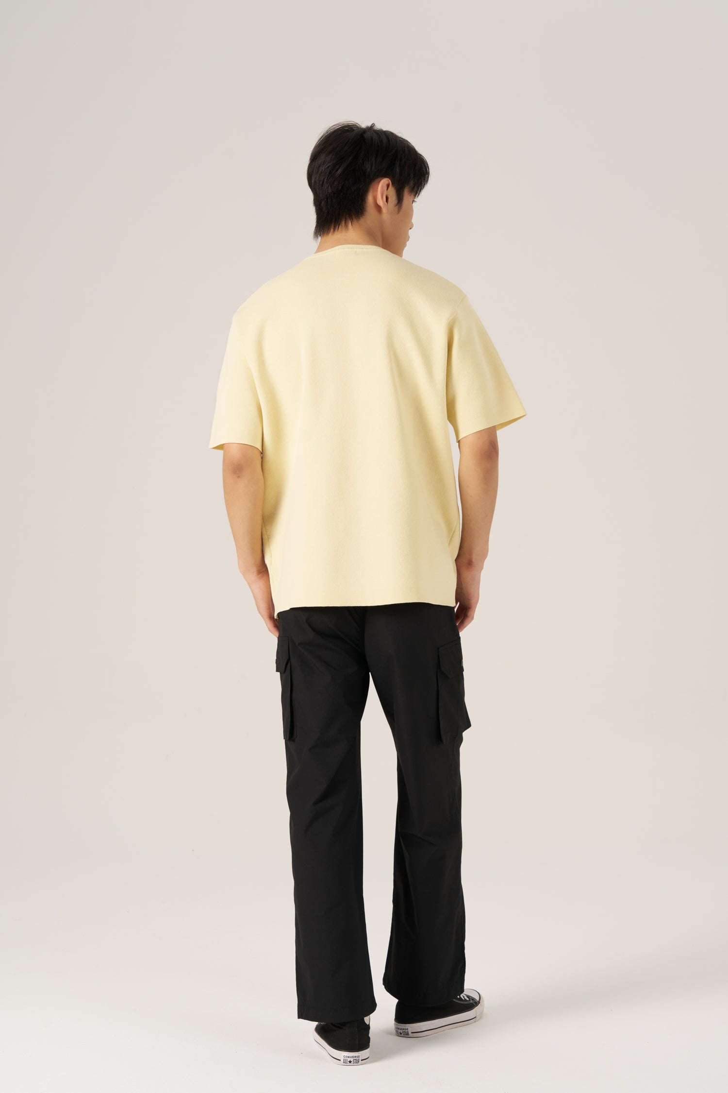 Pocket Knit Tee - Butter