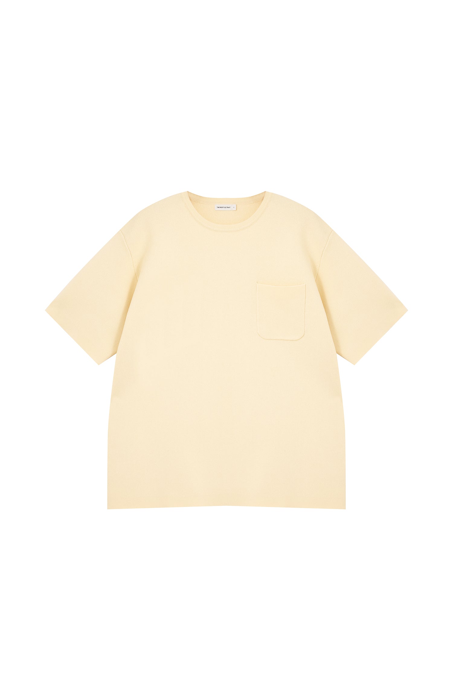 Pocket Knit Tee - Butter