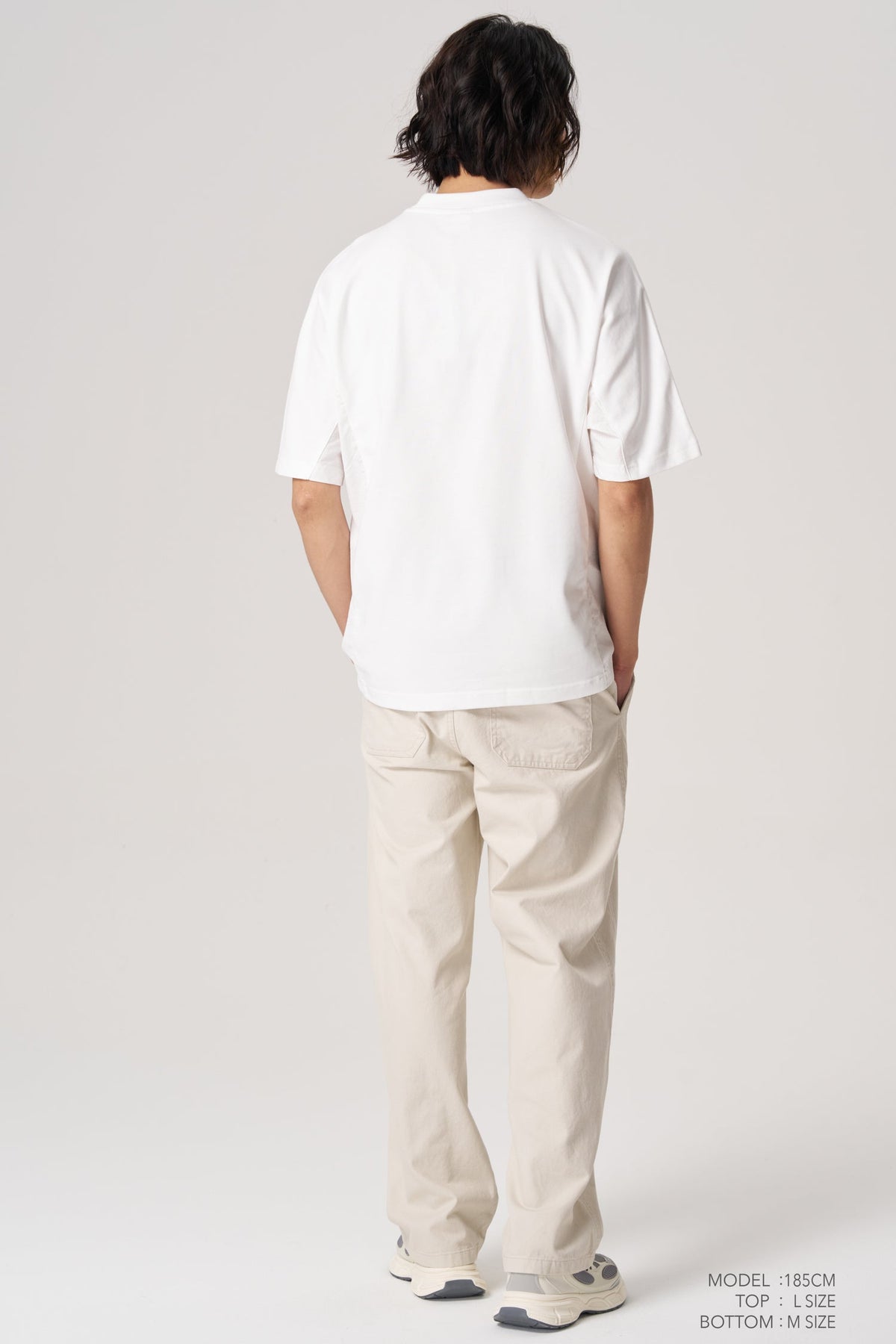Relaxed Pleated Trousers - Sand