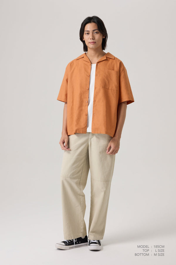 Straight Jeans - Beige