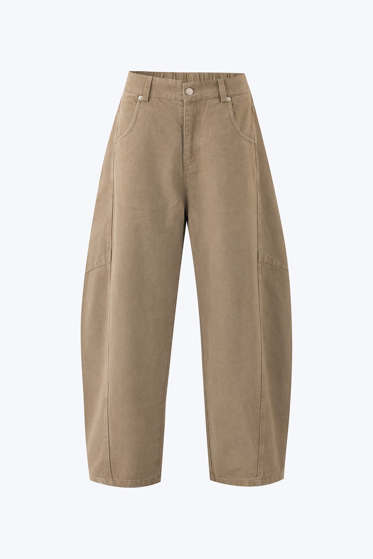 Straight Jeans - Beige