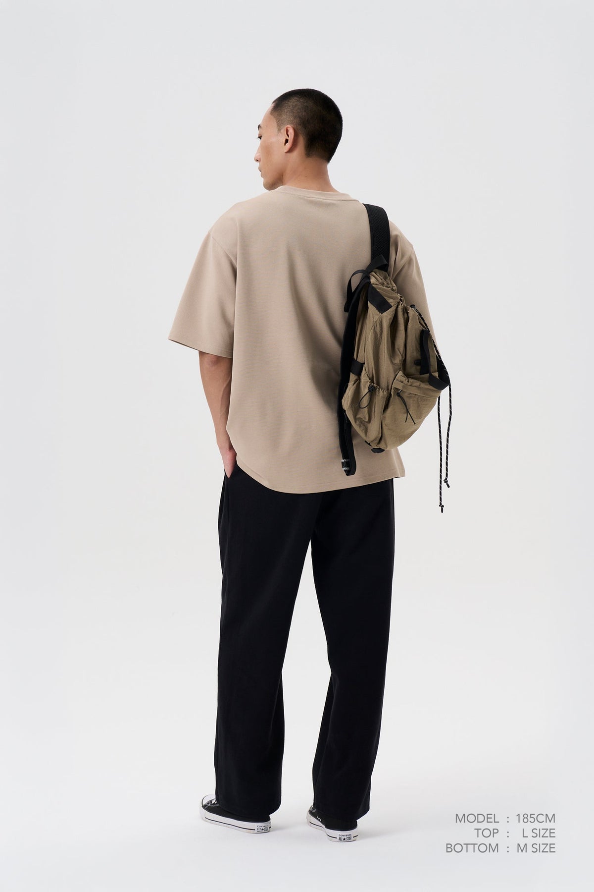 Jersey Relaxed Pants - Black