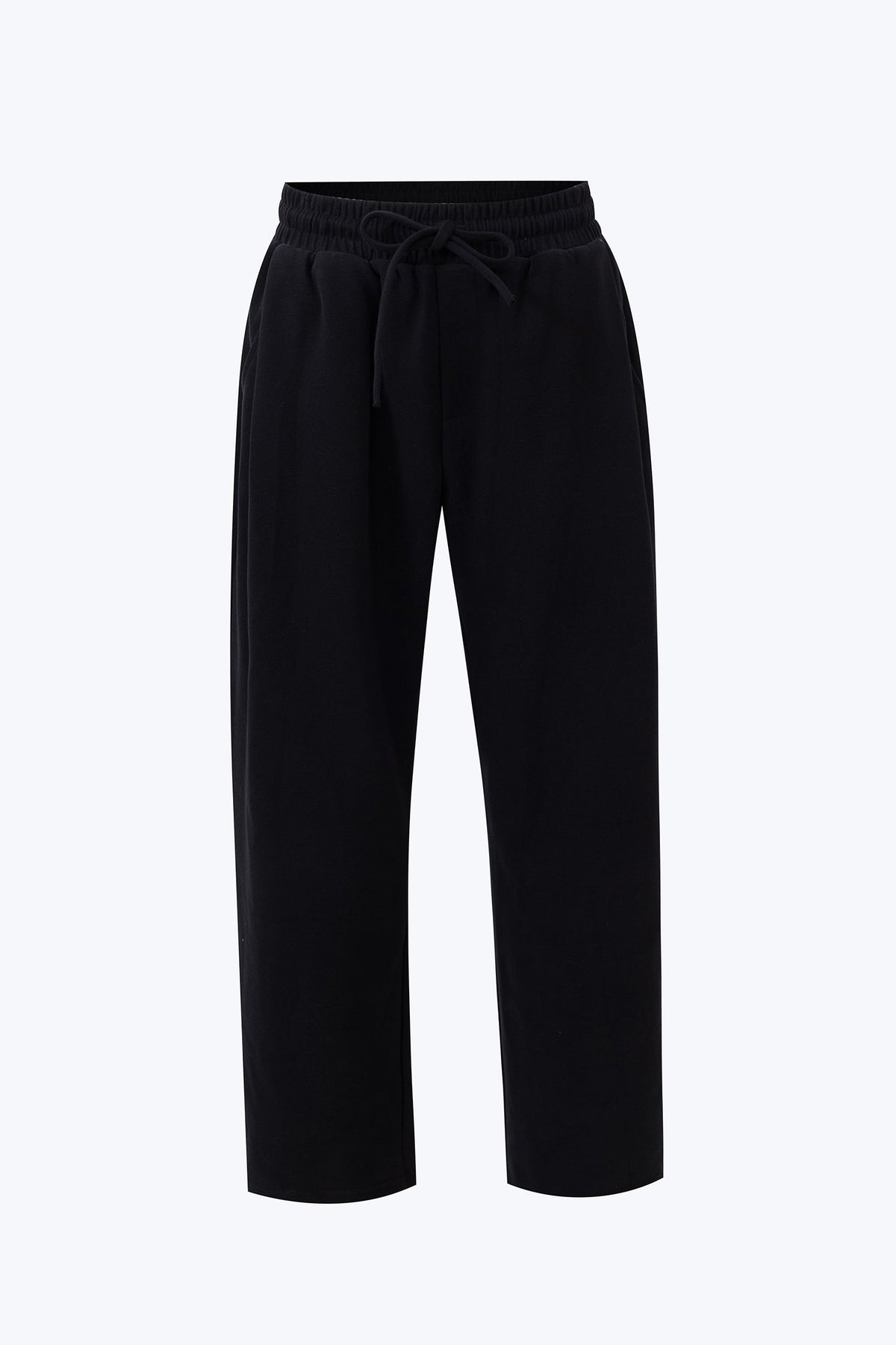 Jersey Relaxed Pants - Black