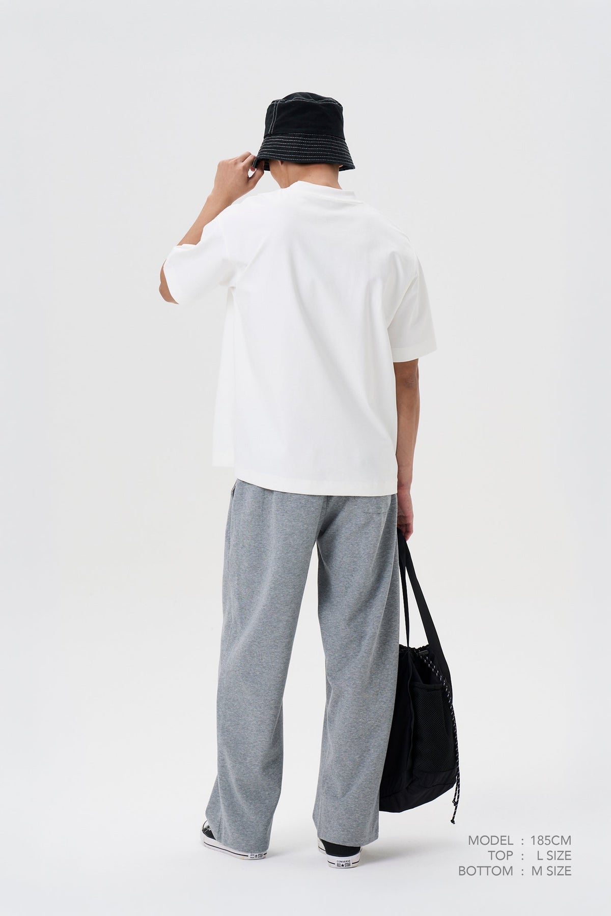 Jersey Relaxed Pants - Hue Grey