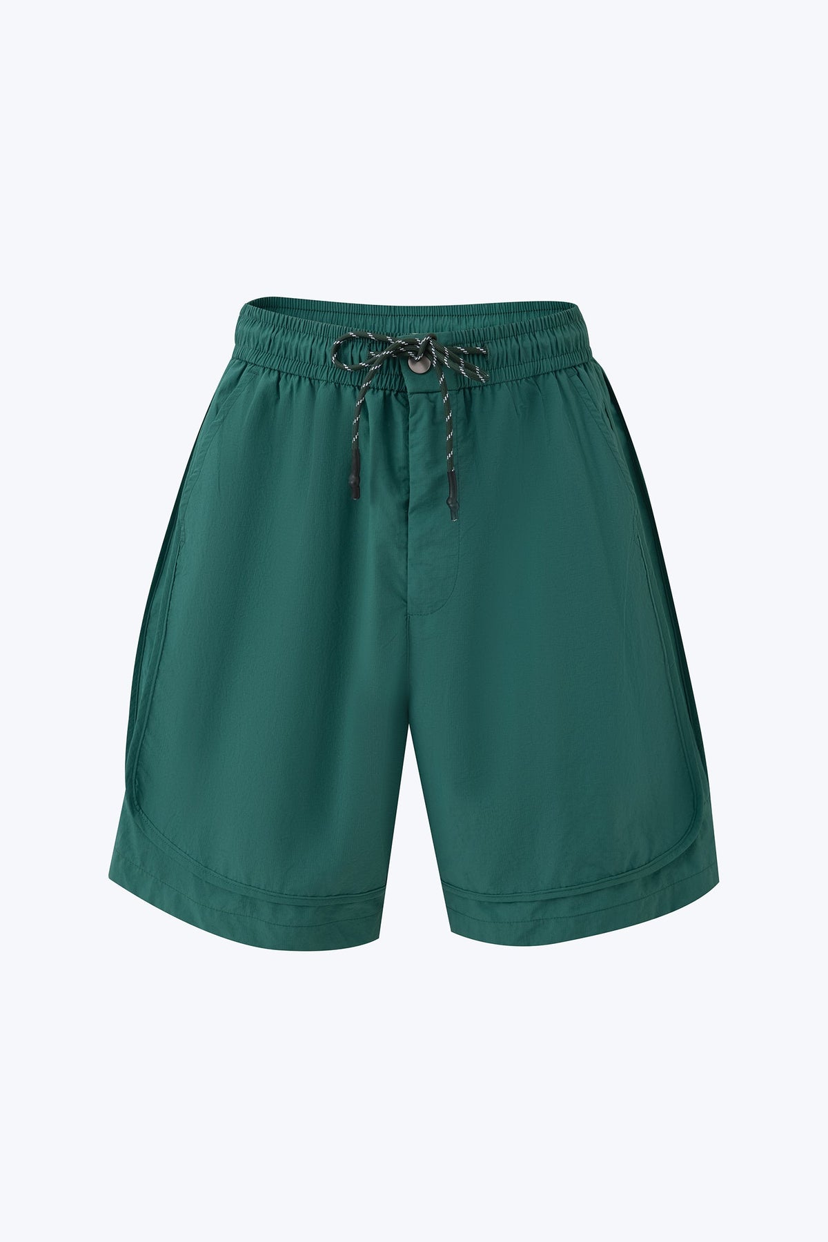Utility Drawstring Shorts - Emerald