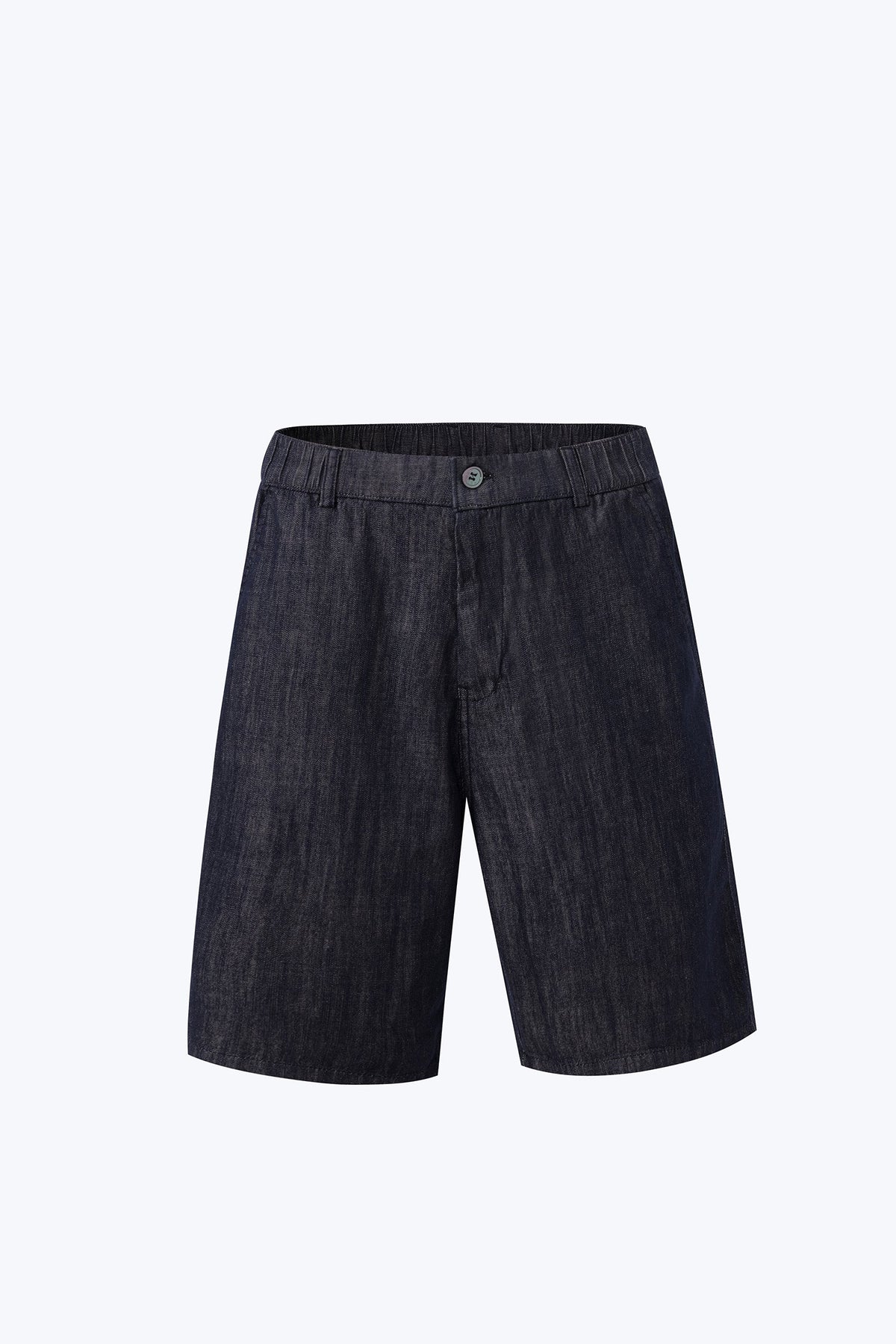 Relaxed Denim Shorts - Dark Denim