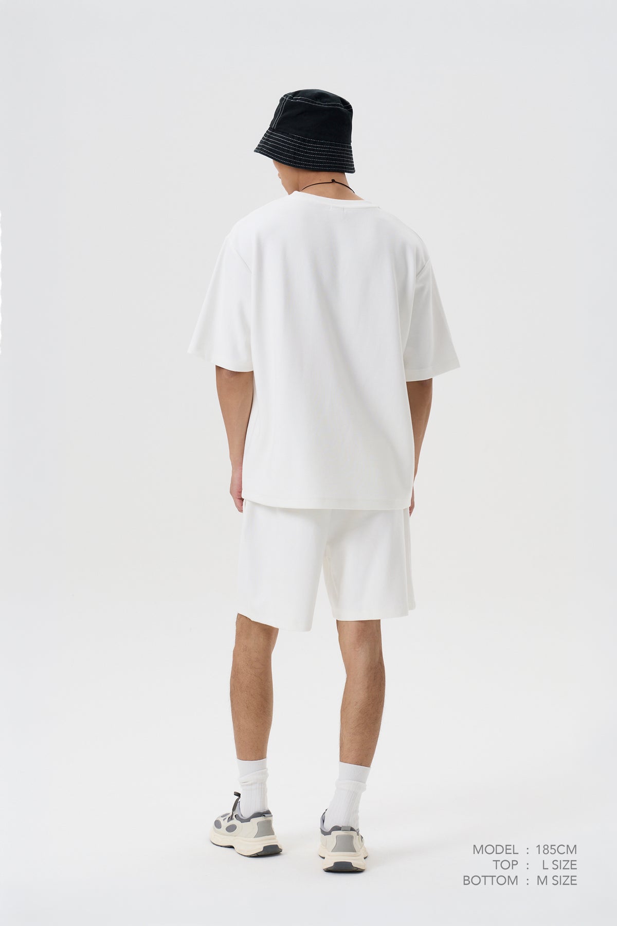 Drawstring Shorts - Cream