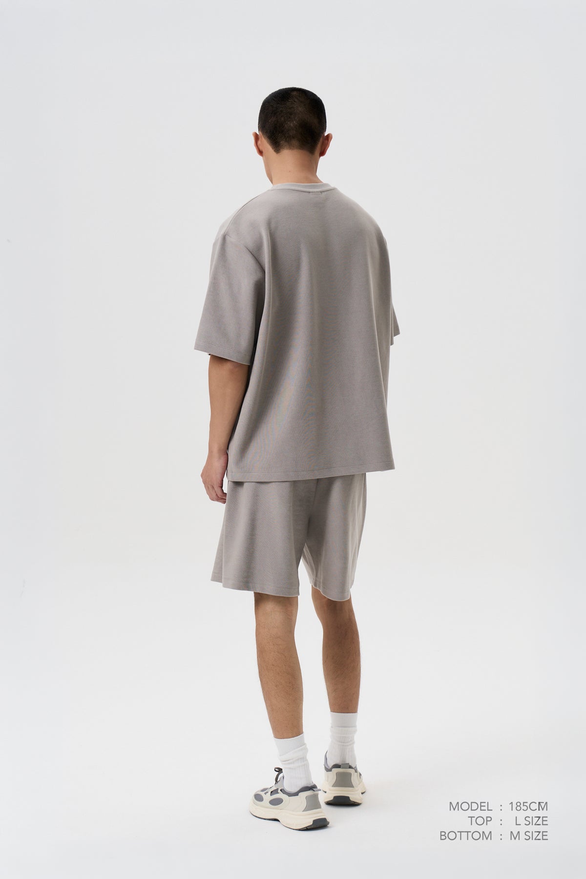 Drawstring Shorts - Grey