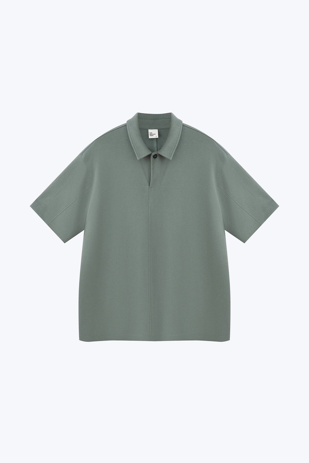 Relaxed Cotton/Poly Polo - Teal Green