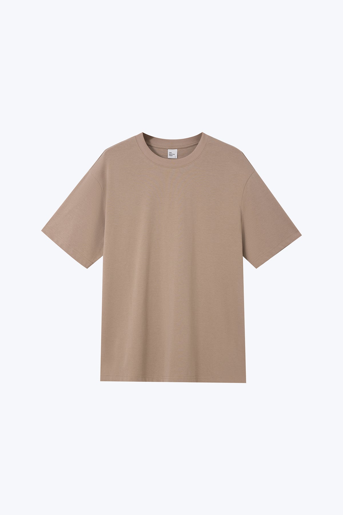 Relaxed Crew Neck Tee - Khaki