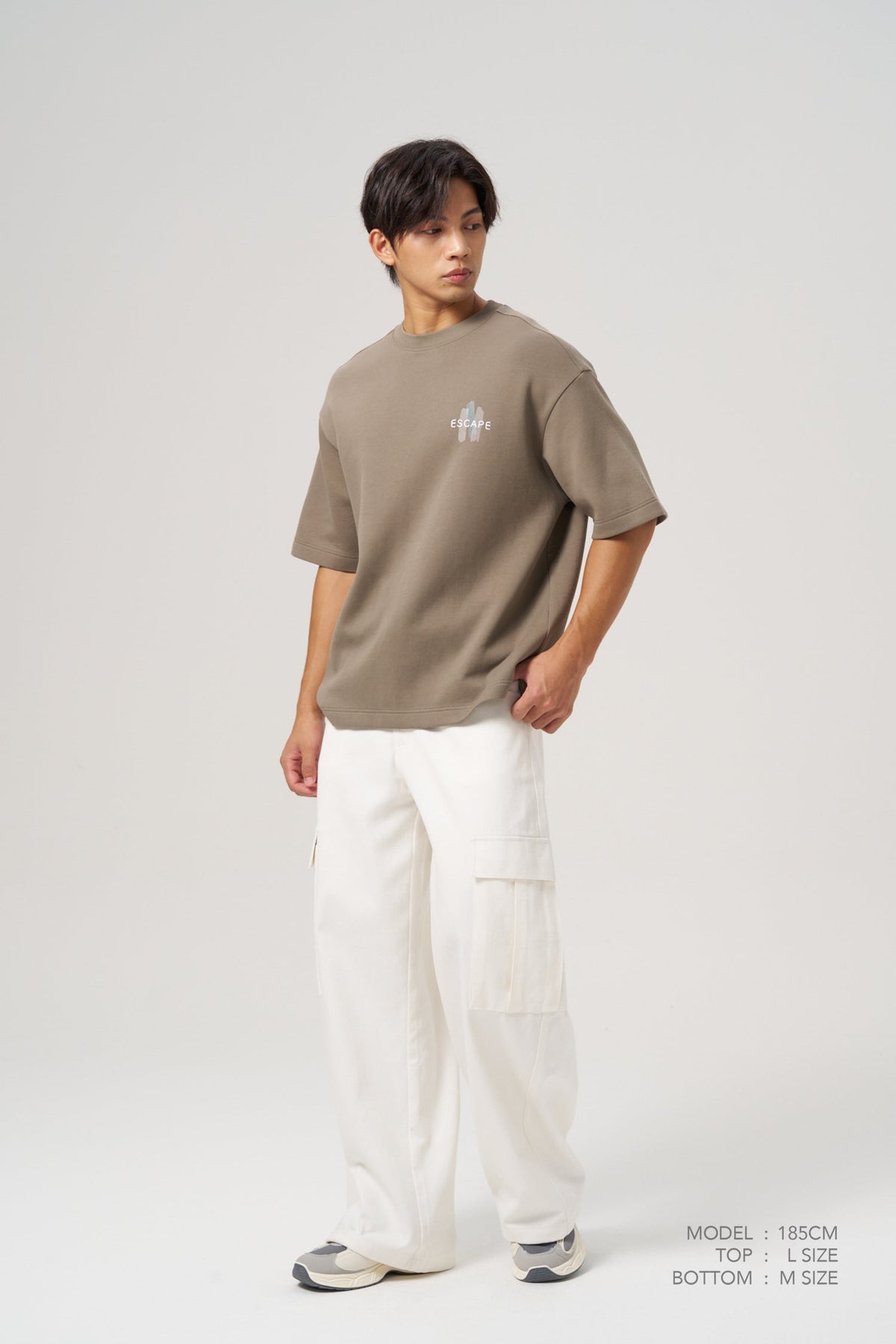 Escape Tee - Khaki Green