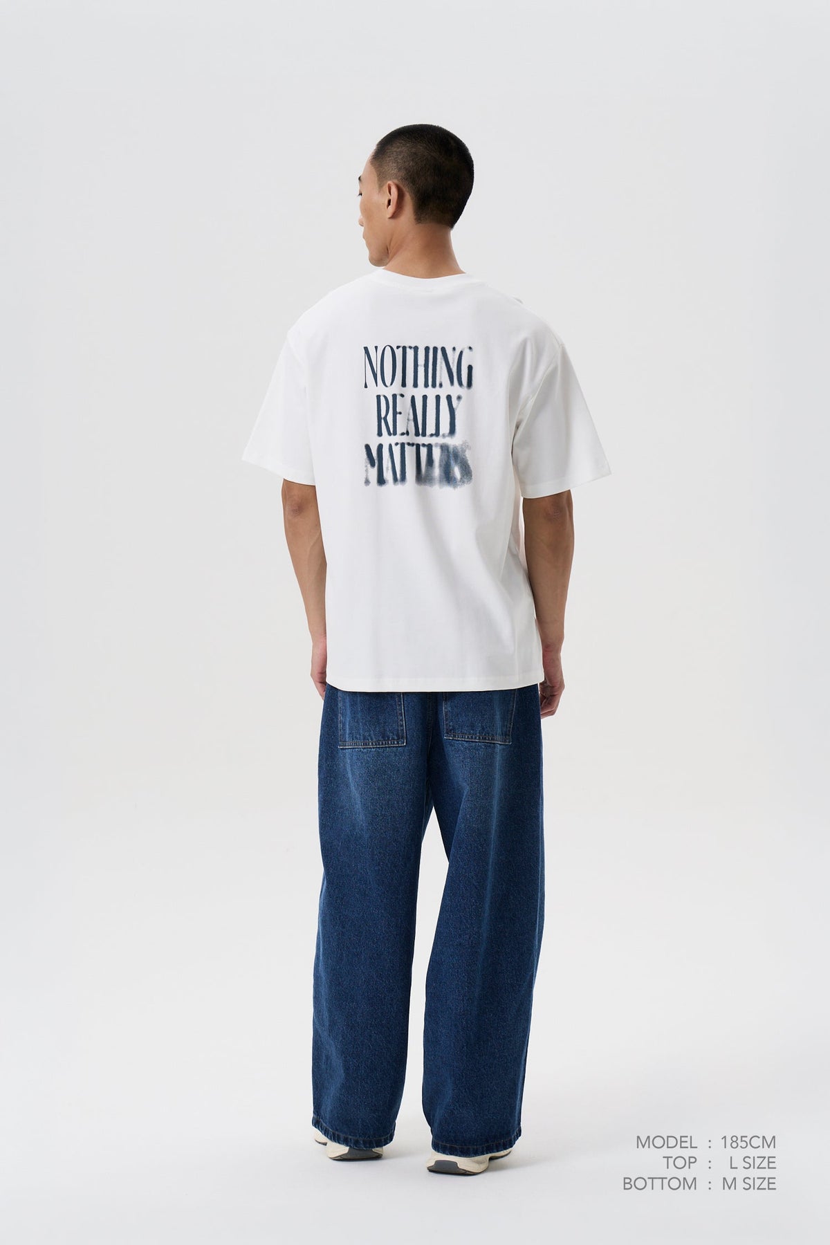 Nothing Really Matters Tee - White
