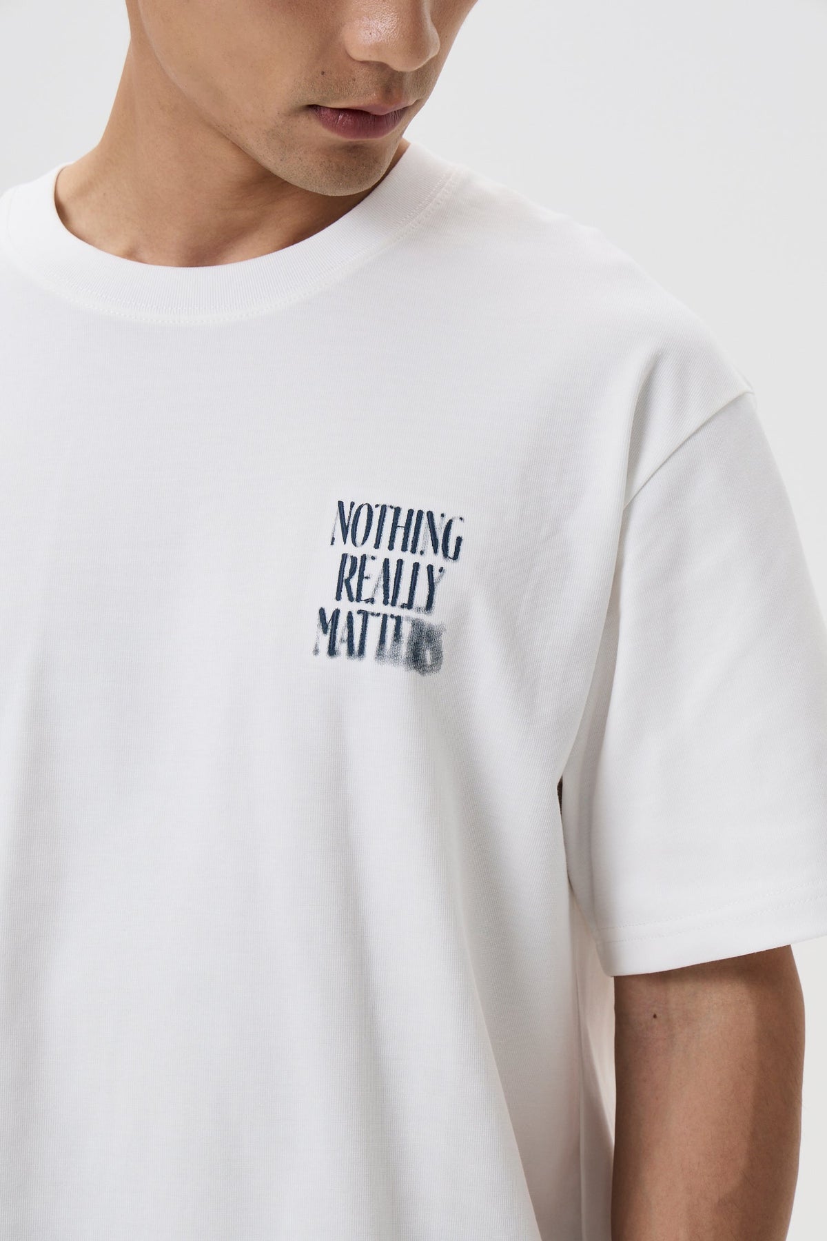 Nothing Really Matters Tee - White