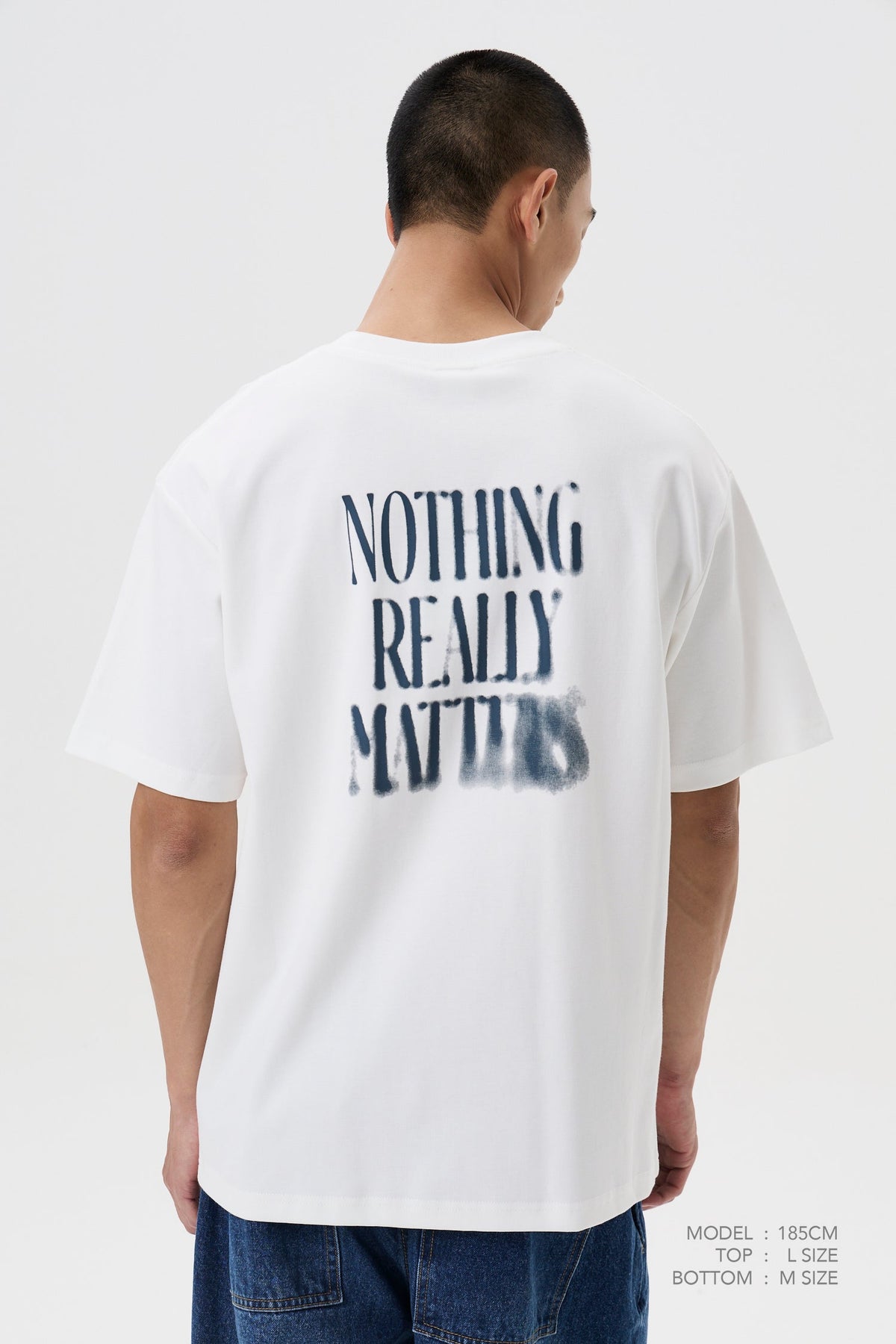 Nothing Really Matters Tee - White