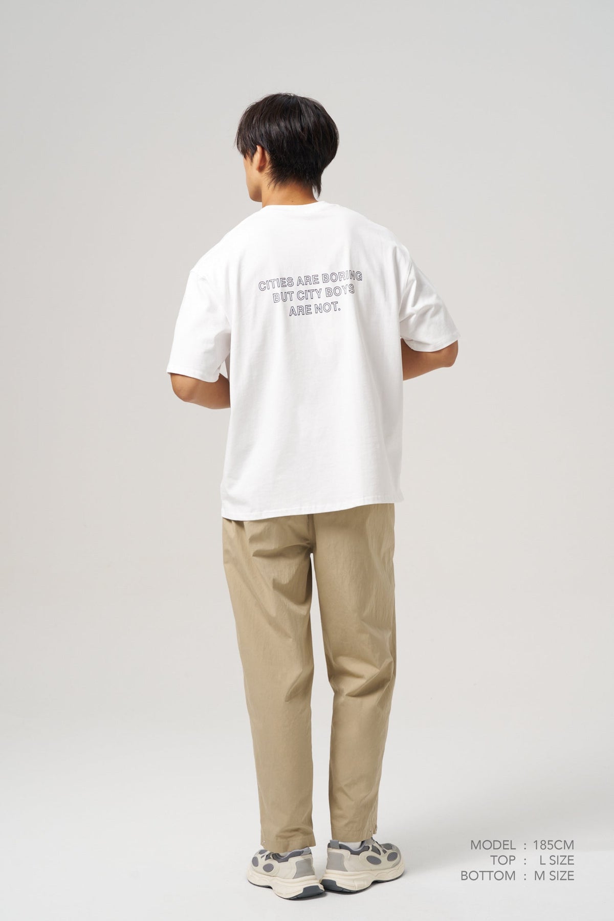City Boys Tee - Cream