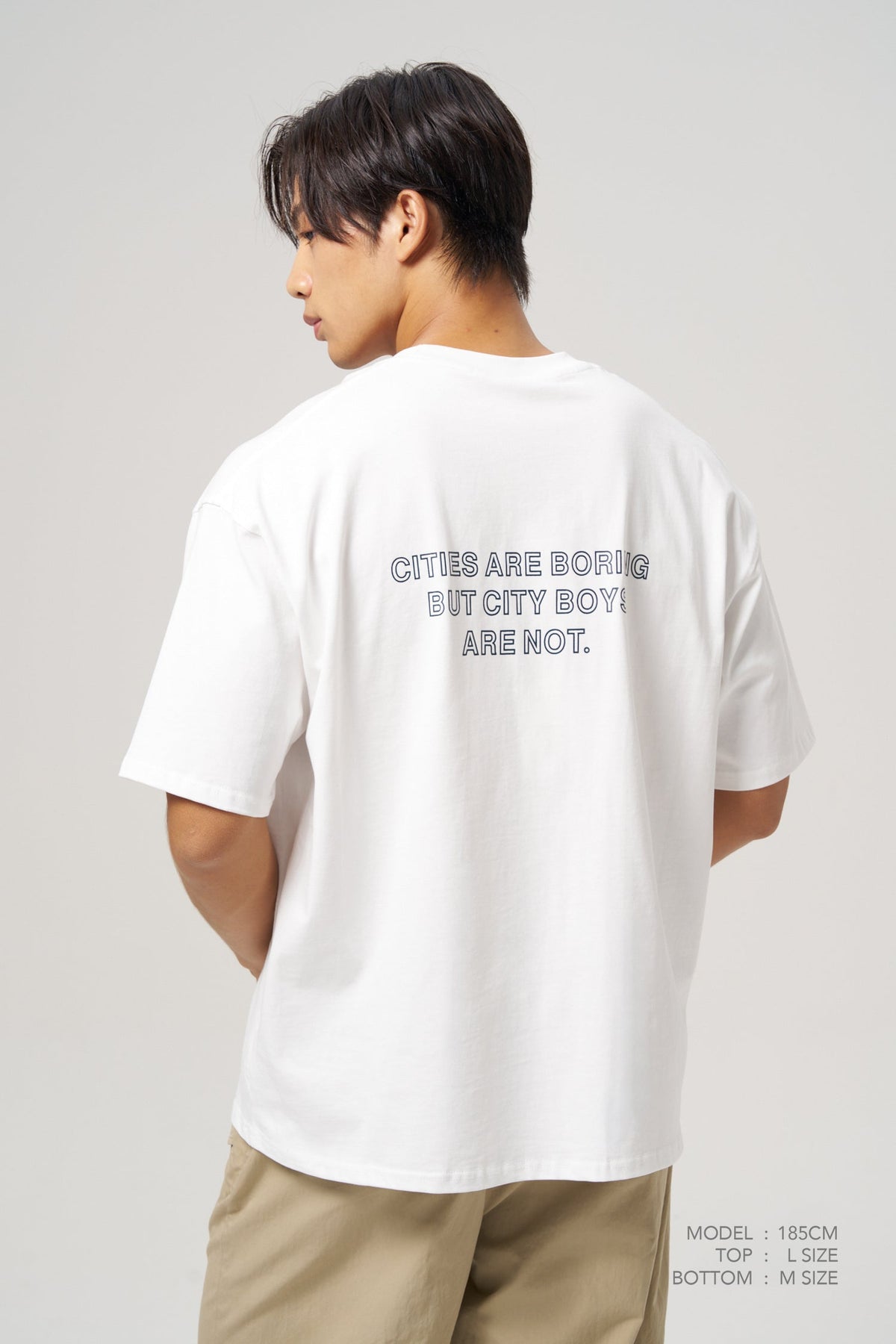City Boys Tee - Cream