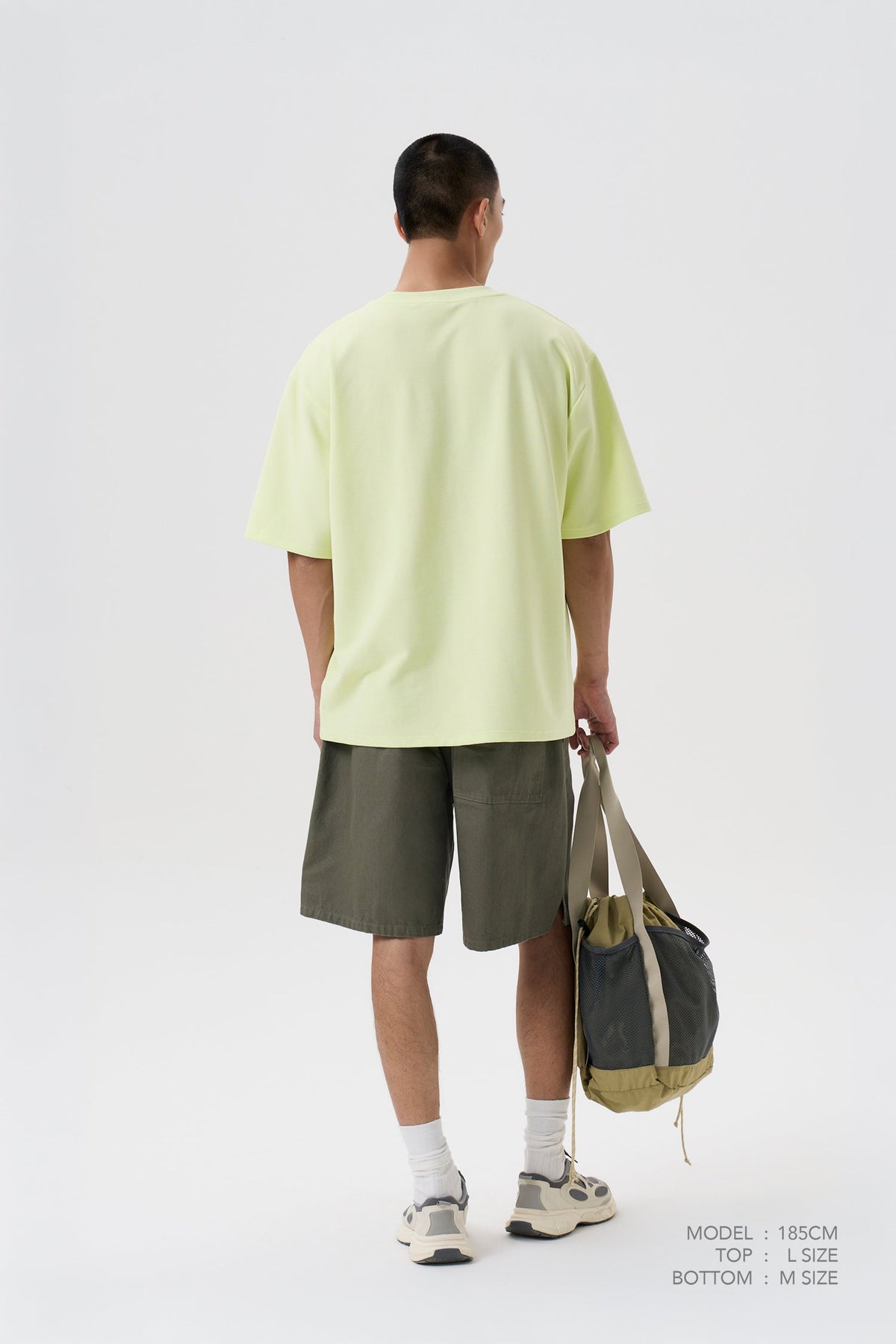 Patch Pocket Tee - Bright Yellow